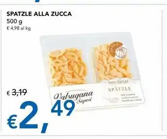 Spatzle alla zucca 500 g