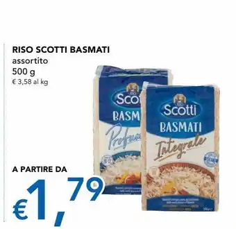 Riso scotti basmati