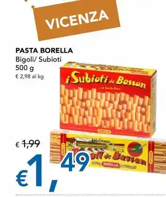 Migross Supermercati e Market Pasta borella offerta
