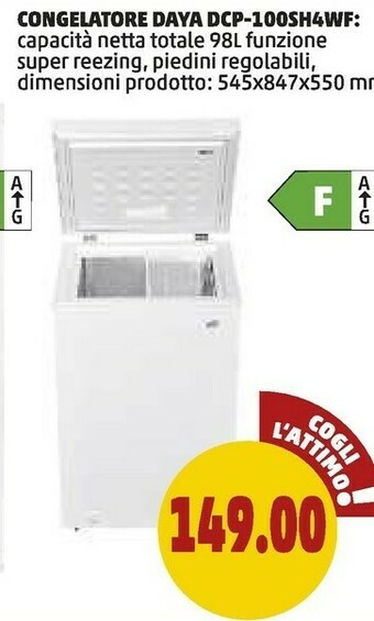 PENNY Daya Congelatori offerta