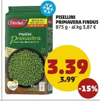 PENNY Findus Piselli offerta