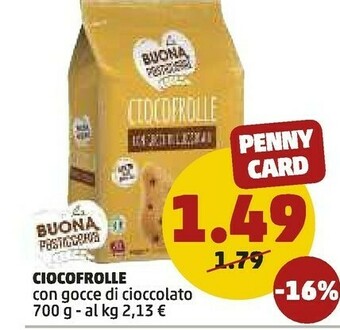 PENNY Frollini offerta