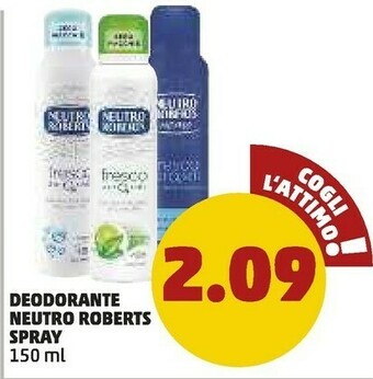 PENNY Neutro Roberts Deodorante offerta
