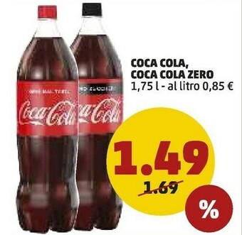 PENNY Coca Cola Coca cola zero offerta