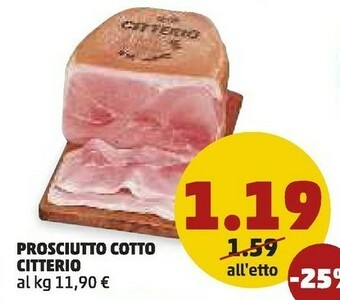 PENNY Citterio Prosciutto Cotto offerta