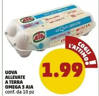 PENNY Aia Uova Allevate A Terra Omega 3 offerta