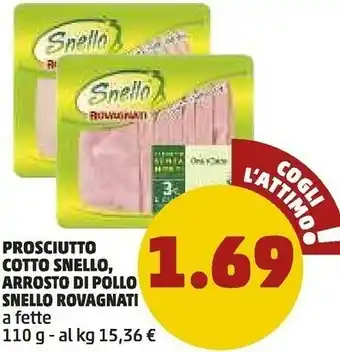 PENNY Rovagnati Prosciutto Cotto Snello 110 G(ml) offerta