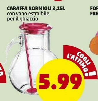 PENNY Bormioli Rocco Dedalo Caraffa Trasparente offerta