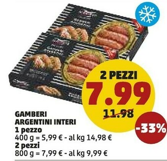 PENNY Gamberi offerta