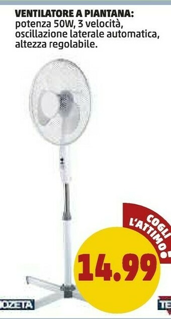 PENNY Termozeta Ventilatore offerta