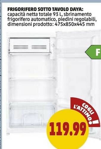 PENNY Daya Frigoriferi offerta