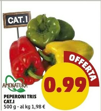 PENNY Amonatura Peperoni Tris offerta