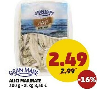 PENNY Gran mare Alici Marinate offerta