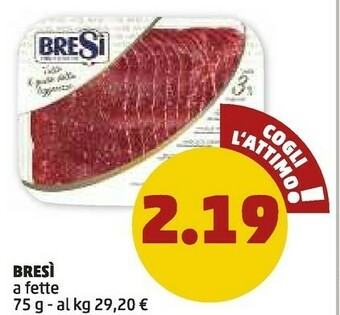 PENNY Bresi Salame A Fette offerta