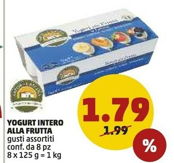 PENNY Sapor Di Cascina Yogurt Intero Alla Frutta offerta