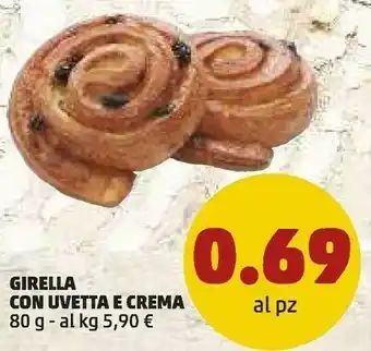 PENNY Penny Girella Con Uvetta E Crema offerta
