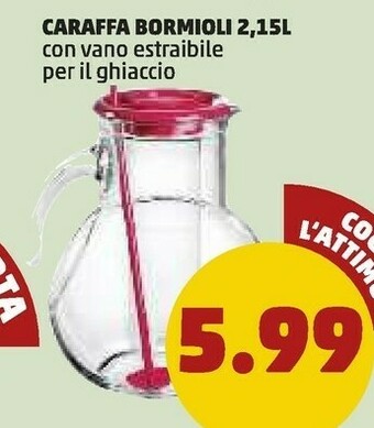 Bormioli Rocco Dedalo Caraffa Trasparente