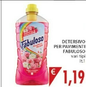 Mercatò Fabuloso Detersivo Per Pavimenti offerta