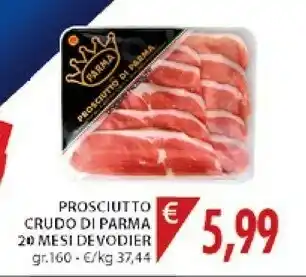 Mercatò Devodier Prosciutto Crudo Di Parma 20 Mesi offerta