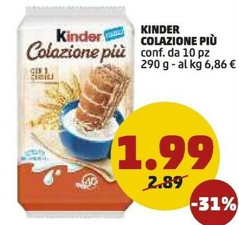 PENNY Kinder Colazione Più offerta