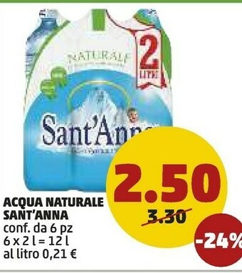 PENNY Sant'anna Acqua Sant'Anna offerta