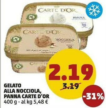 PENNY Algida Carte D'Or Nocciola offerta