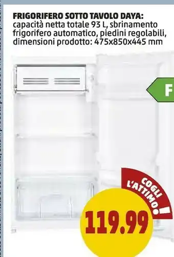 PENNY Daya Frigoriferi offerta
