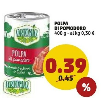 PENNY Ortomio Pomodori pelati offerta
