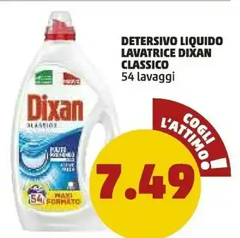 PENNY Dixan Detersivo lavatrice offerta