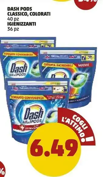 PENNY Dash Pods Classico offerta