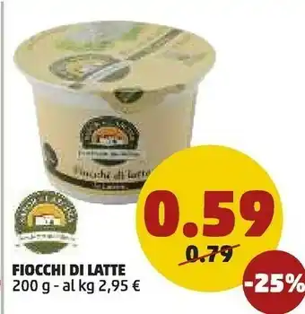 PENNY Sapor Di Cascina Fiocchi Di Latte offerta