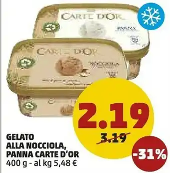 PENNY Algida Carte D'Or Nocciola offerta