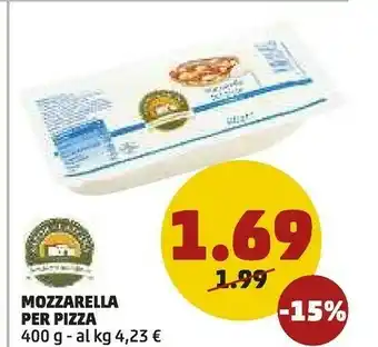 PENNY Sapor Di Cascina Mozzarella Per Pziza offerta