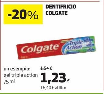 Coop Dentifricio colgate offerta
