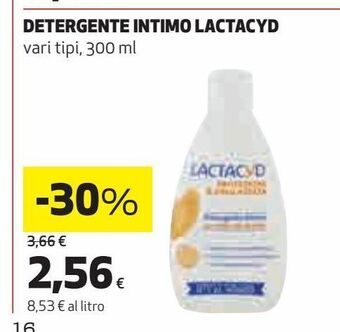 Coop Detergente intimo lactacyd offerta