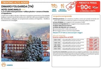 Dimaro Folgarida (TN) Hotel Sancamillo