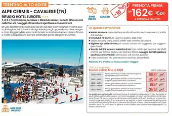 Alpe Cermis - Cavalese (TN) Rifugio Hotel Eurotel