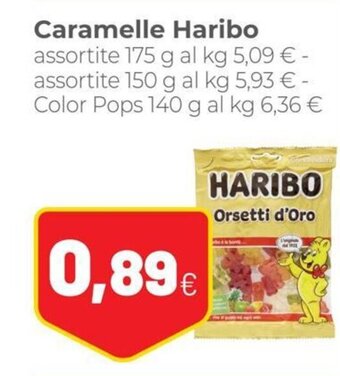Coop Haribo Caramelle assortite 175 g offerta