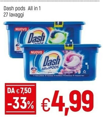 Famila Dash Detersivo lavatrice offerta