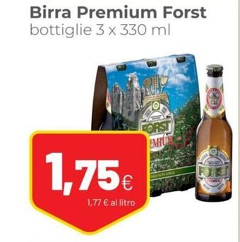 Coop Forst Premium Birra bottiglie 3 x 330 ml offerta