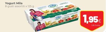 Coop Mila Yogurt 8 gusti assortiti x 125 g offerta