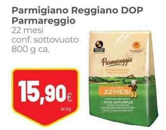 Coop Parmareggio Parmigiano Reggiano DOP 22 mesi 800 g offerta