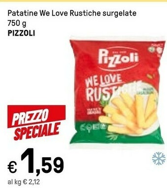 Iper La Grande Pizzoli Patatine offerta