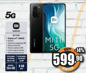 Unieuro Xiaomi Mi 11i 5G offerta