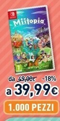 Unieuro Nintendo Miitopia offerta