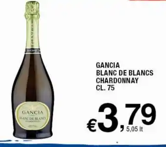 Gancia Blanc De Blancs Chardonnay Cl. 75