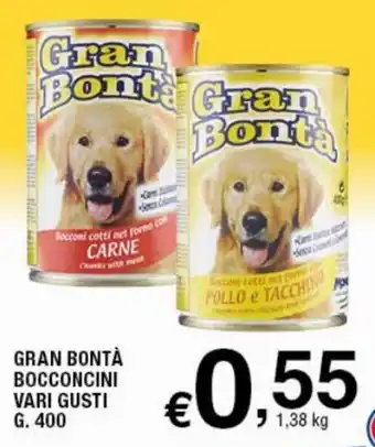 Gran Bontà Bocconcini Vari Gusti g.400