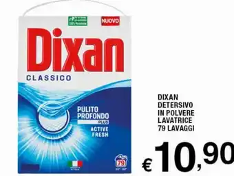 Sigma Superstore Dixan Detersivo In Polvere Lavatrice 79 Lavaggi offerta