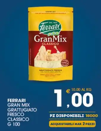 Ferrari Gran Mix Grattugiato Fresco Classico g 200
