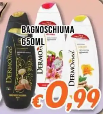Dermomed Bagnoschiuma 650 ml